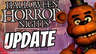 Halloween Horror Nights 2024 Terror Tram Update Five Nights at Freddy's Universal Studios Hollywood