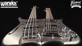 Warwick & Framus Custom Shop Masterbuilt- Infinity-Panthera Doubleneck