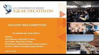 Kick-Start Your Solar Decathlon Competition!