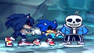 NEW & OLD SONIC.EXE TEAM UP IN SURVIVAL MODE | FUNNY GAMING