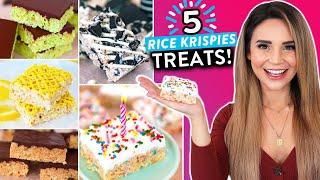 5 DIY RICE KRISPIES TREATS RECIPES You Have To Try!