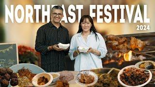 Best NE Food Culture FESTIVAL in Delhi 2024 l Exotic Food of North Eastern States of India