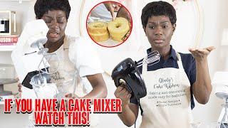 BAKING WITH A STAND MIXER OR HAND MIXER? | STAND MIXER V HAND MIXER TEST| GLADY'S CAKE KITCHEN