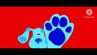Blue putting a Pawprint on the Screen (MY OTHER VERSION OF 2025 01)