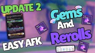 [NEW BEST] HOW TO AFK FARM GEMS AND TRAIT REROLLS IN ANIME DEFENDERS (UPDATE 2)