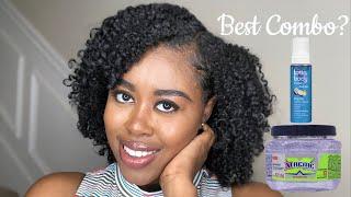 Best Wash & Go Combo For Natural Hair | Lotta Body & Wetline Gel