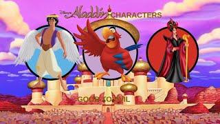 Aladdin Characters: Good To Evil