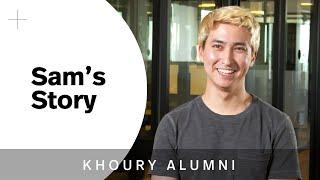 Khoury Story: Sam on Preparing for a Career in Computer Science