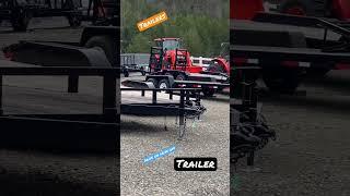 Flatbed Trailers #trailer #shorts #driveon #flatbedtrailer #flatbed #toyhauler