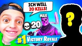 MEIN KLEINER BRUDER MAX bekommt FORTNITE TRAINING von PRO!  (*15 KILLS*)