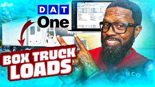 How to book Box Truck Loads Using DAT One Load Board in 2024