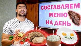 Питание для похудения. Как составить меню на день?