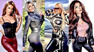 Different latex outfits TRY ON HAUL | LATEX LEGGINGS | leather leggings pants #latex #leather #tryon