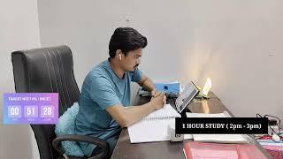  STUDY WITH ME Live/ NEET PG DAY 8/Dr. Chandrashekhar verma (mbbs)