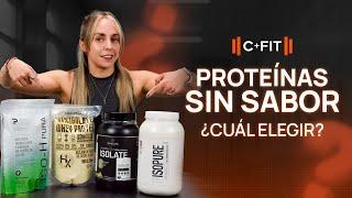 PROTEÍNAS SIN SABOR (Isopure, Sascha Fitness, Holix Lab, ISO-H pura) ¿Cuál elegir?