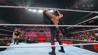 The Monster Braun Strowman make his Power agains Bronson Reed and WWE Security No one Can Stop him