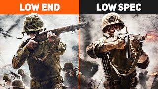 Difference between "LOW END" and "LOW SPEC"