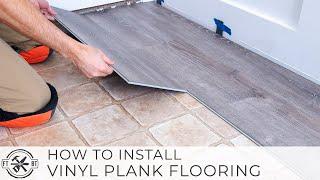 How to Install Vinyl Plank Flooring as a Beginner | Home Renovation