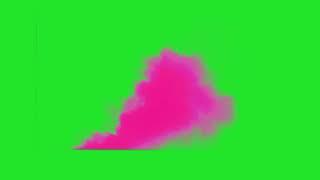 Smoke bomb green screen videos