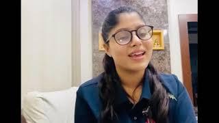 “A big thanks to AGBS Noida” Listen to our student Ms. Riya Goyal, BBA 4th Semester