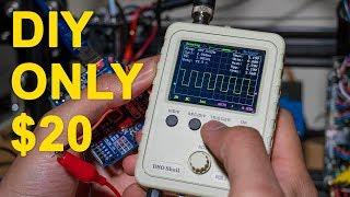 $20 oscilloscope DIY YETech DSO-SHELL DSO150