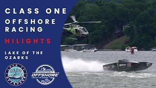 CLASS 1: 2024 Shootout Offshore Lake of the Ozarks Race Highlights