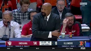 Illinois vs Indiana | 2023.1.19 | NCAAB Game