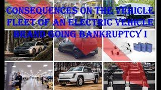 Consequences on the vehicle fleet of an electric vehicle brand going bankruptcy I.