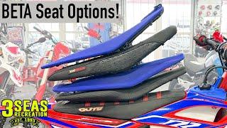 Aftermarket Beta Motorcycle SOFT SEAT Options from Seat Concepts & GUTS | 3 Seas Recreation