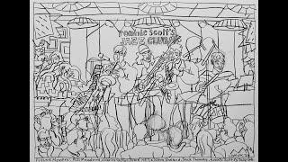 SKETCHING: “FUTURE MOVERS”. RONNIE SCOTT’S JAZZ CLUB, LDN, UK, ‘23.