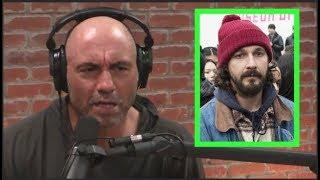 Joe Rogan on 4chan Trolling Shia Labeouf's "He Will Not Divide Us"