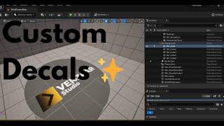 Unreal Engine 5.3 Tutorial | Creating Custom Decals #unrealengine5 #ue5