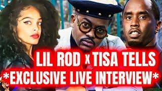 EXCLUSIVE|Diddy's Male Accuser Lil Rod SPEAKS w/ Tisa Tells LIVE|On The Record|Natania Rueben Joins