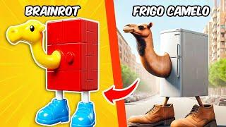 Brainrot in LEGO: Transform Minifigure into AI Brainrot Animal | FUNZ Bricks