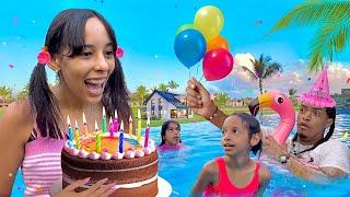 EL CUMPLEAÑOS De La BEBÉ GIGANTE    *La Mejor Piscina* (Fin) 