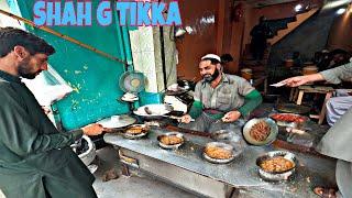 70 Years Old Pure Traditional Tikka | Shah G Balte Tikka- Street Of Dir Bazar | Kp food Diaries