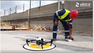 Elistair Use Case - Monitoring a Refinery Fire Drill with Tethered Drone