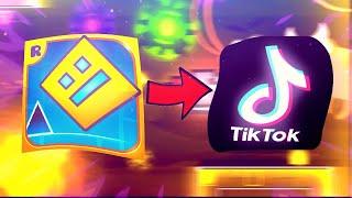 GEOMETRY DASH В TIKTOK! СТЫД, ПОЗОР ИЛИ СМЕХ?