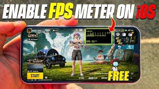 How To Enable FPS Meter in iPhone | Fps Meter Enable on Your iPhone/iPads  | Check Your Game FPS