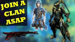 Join A Clan For Warframes Weapons And More!