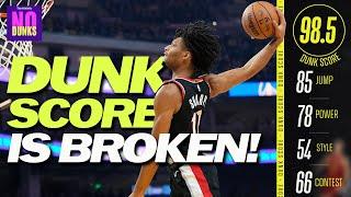 The NBA's Dunk Score is broken!