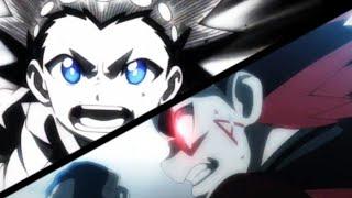 Valt vs Aiga fanmade Beyblade burst Sparking