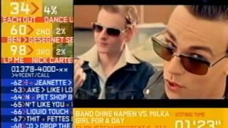 Band Ohne Namen vs.  Milka - Girl for a day [Viva Plus - Get The Clip