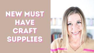 New and Must Have Craft Supplies + Destash Giveaway!