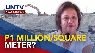 Reclaimed lots sa Manila Bay, umaabot ng P1 million/square meter– Sen Villar