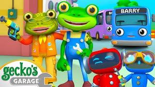 Go Go Grandma Gecko!｜Gecko's Garage - 1 HOUR｜Funny Cartoon For Kids｜Learning Videos For Toddlers