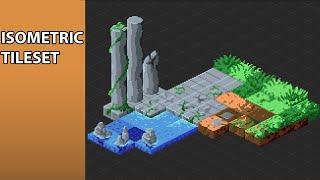 Isometric Tileset In Aseprite For Unity