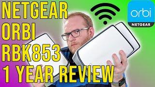 Netgear Orbi RBK853 Wi-Fi 6 Mesh Wi-Fi System Review - 1 year on are they worth £959 / $1000?