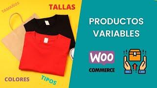  Cómo Crear Productos Variables en Woocommerce FÁCIL 