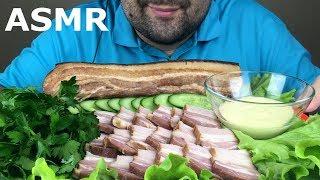 ASMR ROASTED PORK BELLY (Eating Sounds) Mukbang *NO TALKING*